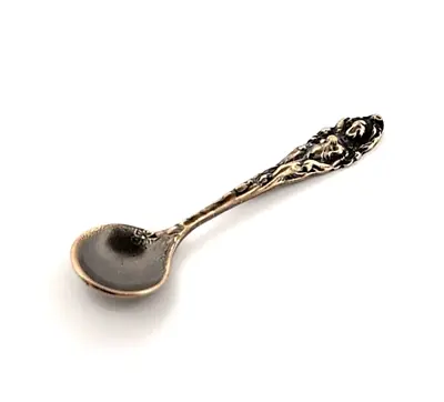 Mini Spoon-Small Spoon For Baby/Sugar & Salt Spoon - Bronze Salt Spoon • $19.99