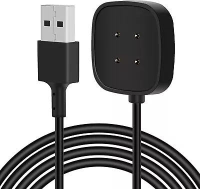 For Fitbit Versa 3 Sense 2 Versa 4 Charger USB Charging Cable Cord 100cm • $8.96