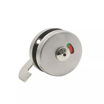 $13.29 • Buy Stainless-Steel Indicator Bolt Vacant Engaged Bathroom Privacy Toilet Door Lock