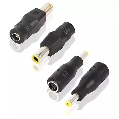 DC Power Plug Adapter2Pcs DC 8Mm Male To DC 5.5Mm X 2.1Mm Female And 2Pcs DC 5. • $18.11