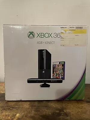 Microsoft Xbox 360 4 GB Console Kinect Bundle Brand NEW W/ Kinect Adventures • $365