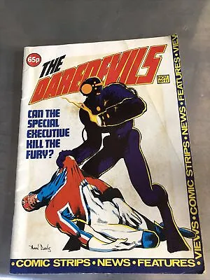 £17.50 • Buy Daredevils # 11  UK Comic Magazine   Poster  Included 