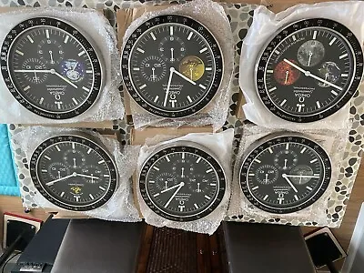 £1500 • Buy Omega Clock  Speedmaster Moonwatch Professional Full Set Of 6 - RARE