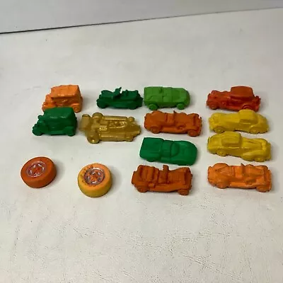 Lot Of 14 Vintage Classic Cars Vehicles Tires Erasers 2  • $29.99