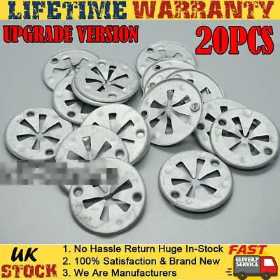 20X Undertray Exhaust Heat Shield Metal Spring Washer Fixing Clip Nut Fit For VW • £4.55