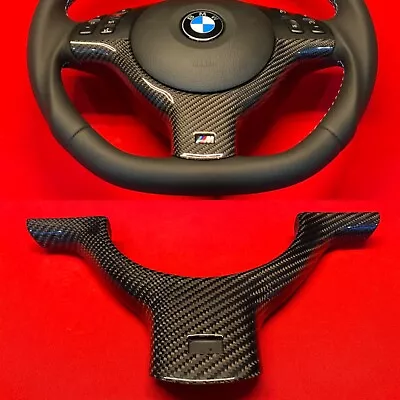 01-06 BMW E46 325 328 330 M3 Steering Wheel Lower Trim Carbon Fiber • $150