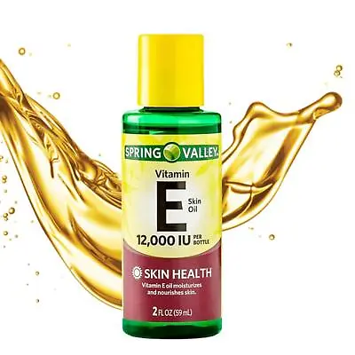 Vitamin E 12000 IU Pure Natural Skin Face Oil Moisturizing Nourishing 2 Fl Oz • $10.49