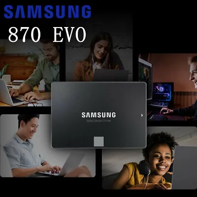 $88.95 • Buy SSD Samsung 860 EVO 250GB 500GB 1TB 2TB  Solid State Drive 2.5'' SATA III Laptop