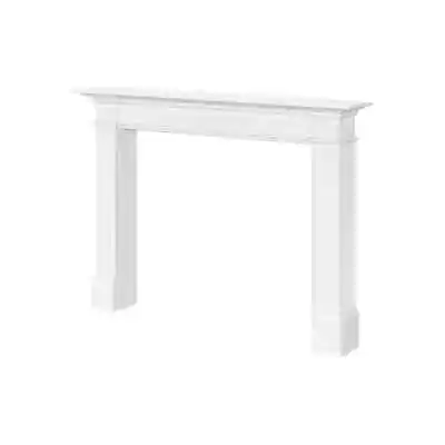 Pearl Mantels 535-56 Radford 56  Fireplace Mantel Shelf Length 74.75in White • $940