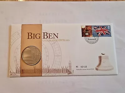 2009 Royal Mail Big Ben Coin Cover  In Mint Condition • £11