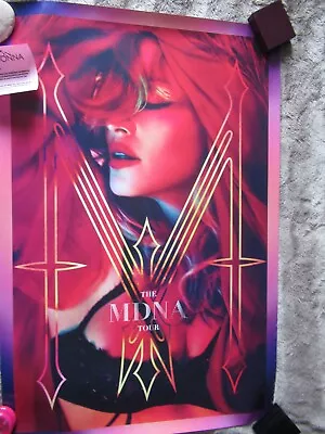 MADONNA Vintage Poster MDNA Tour 2012 • $63.13