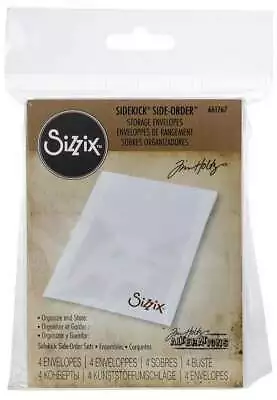$9.11 • Buy Sizzix Sidekick Side Order 3 X4  Storage Envelopes 4/Pkg   630454249825
