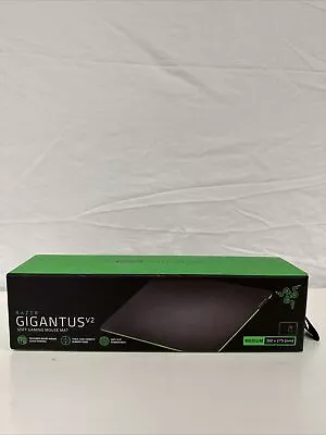 Razer Gigantus V2 Medium Soft Gaming Mouse Mat - Black *A-GRADE* (FREE SHIP) • $20