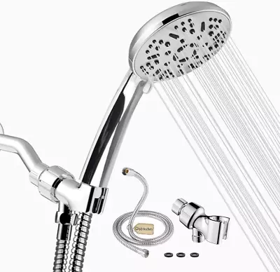 Shower Head Multi-Function Hand-Held Shower Set Shower Pressurization Water Off • $22.38