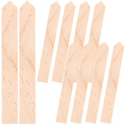  20 Pcs Wooden Garden Sign Stake Ornaments Blank Plant Label Tags • £7.88