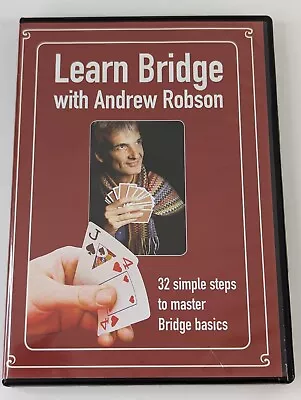 Learn Bridge With Andrew Robson 2x Disc DVD • £21.99