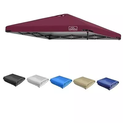  10x10 Pop Up Canopy Tent Top Replacement Cover Roof With Air Vent Red • $103.97