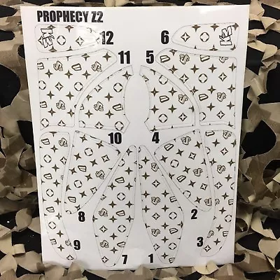 NEW KM Paintball Prophecy Loader Hopper Wrap - LV White • $16.95