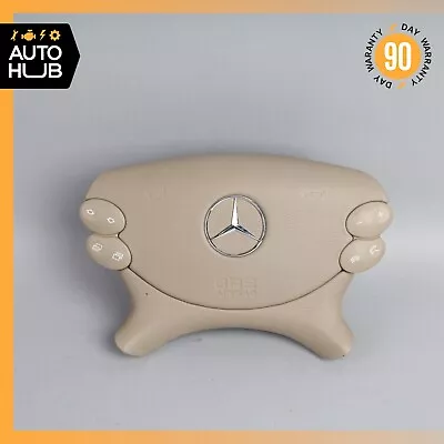 Mercedes R230 SL500 SL55 AMG CLK500 E350 Steering Wheel Airbag Air Bag Beige OEM • $149.40