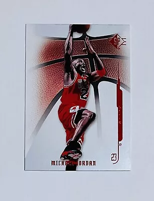 2008-09 SP Authentic Michael Jordan #29 Red Team Color HOF Bulls • $12.98