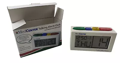 MedCenter Talking Alarm Clock Medication Reminder Alerts For Meds Pre-Owned • $24.95