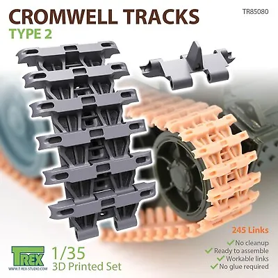 1/35 T-Rex #85080 Cromwell Tracks Type 2 • $54.99