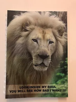 $14.97 • Buy 2023-2024 Financial Year Diary Look Inside My Soul Lion Quote A5 WEEK TO VIEW