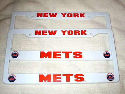 Two (2) New York Mets Embossed License Plate Frames #04 - New • $11.99