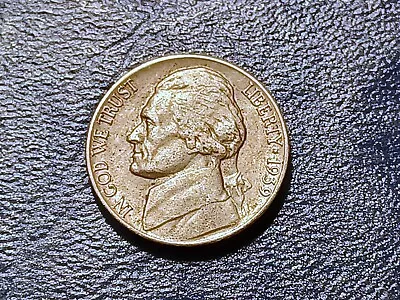 AU 1939-D Jefferson Nickel • $10