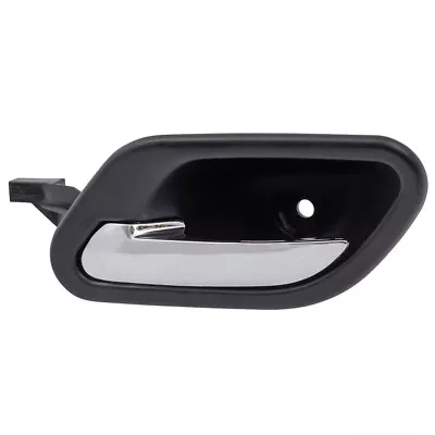 Drivers Inside Door Handle Chrome Lever W/ Black Housing For BMW 5 E39 7 E38 • $28.90