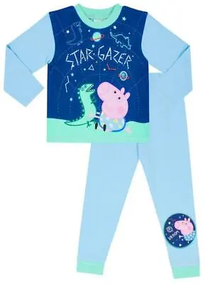 £12.99 • Buy Peppa Pig Pyjamas 1 To 5 Years Star Gazer George Pig Pyjamas George Pjs 