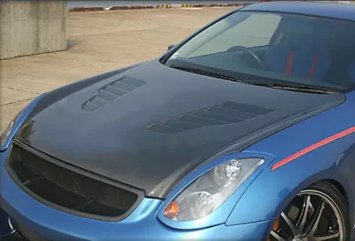 For 02-07 Skyline V35 Infiniti G35 Coupe CS Type Carbon Fiber Hood Bonnet Lid • $850