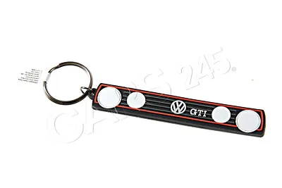 $21.83 • Buy Genuine VW Golf GTI MK 2 Headlamp Grille Style Keyring Key Chain Ring ZCP902795