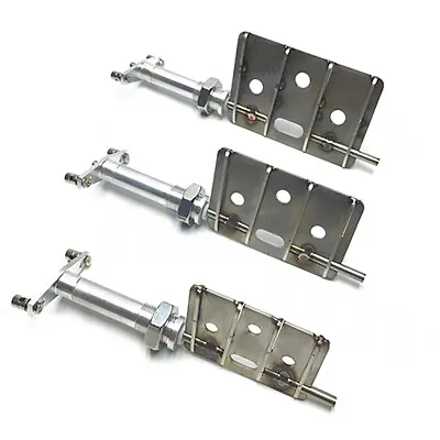 Submerged Rudder 52/65/75mm Stainless Steel Rudder Retro For RC Fishing Tug Boat • $44.36