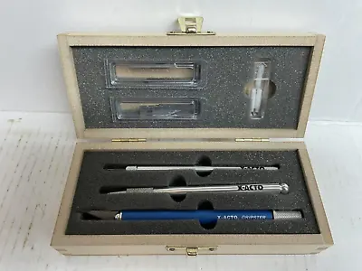 Xacto~X5096~Scrapbooking Knife Set~Including Blades~In Original Wooden Box • $22.99