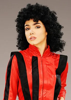Michael Jackson Style Curly Black Afro Wig • £26.99