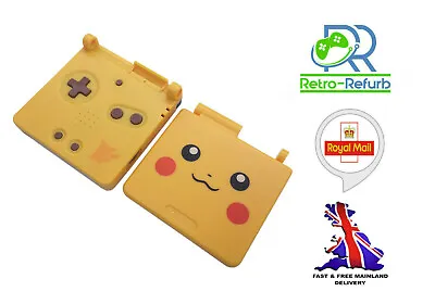 Pokemon Pikachu Nintendo GameBoy Advance SP Housing Shell Game Boy  • £11.95