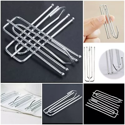 Curtain Pleater Hooks Curtains Hanger Hooks Strong Metal Pinch Pleat Deep Prongs • £3.98