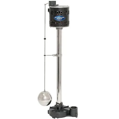 Superior Pump 92301 - 1/3 HP Cast Iron Pedestal Pump W/ Vertical Float Switch • $117