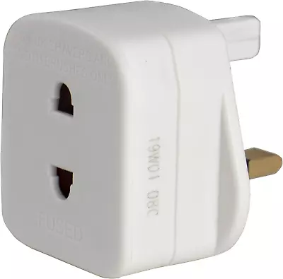 Masterplug Shavingadaptor_01 Electric Shaver Adaptor 50 X 48 X 46 Mm White • £4.65