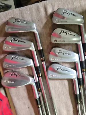 MacGregor Jack Nicklaus Muirfield Forged Blade Iron Set 3-9S Stiff Steel Shafts • $249.99