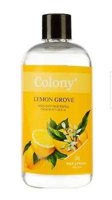 Wax Lyrical Colony Lemon Grove Reed Diffuser Refill. 200ml.  • £9.79