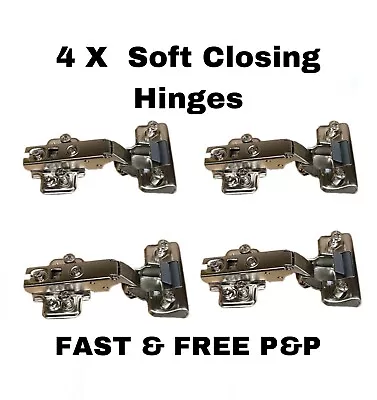 4 X IKEA PAX KOMPLEMENT SOFT CLOSE HINGE PACK WARDROBE BRAND NEW 302.145.04 • £20.99