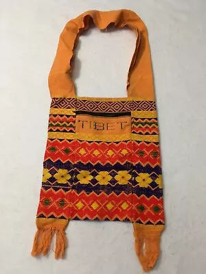 Monk Bag Traditional TIBET Meditation Shoulder Bag Monk Fringe • $22