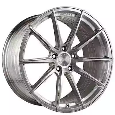 (4) 19  Vertini Wheels RFS1.1 Titanium Brushed Rims (B8) • $1900