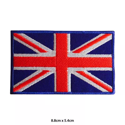 £2.49 • Buy UK  Union Jack National Flag Embroidered Patch Iron On Sew On Badge