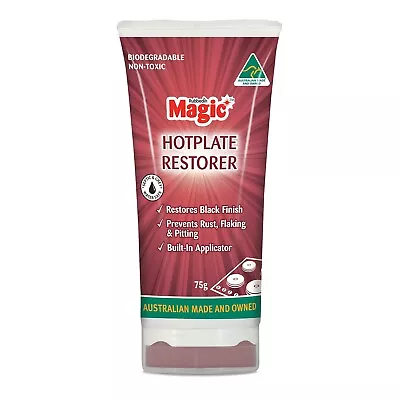 Magic Hotplate Restorer - Restores The Original Lustrous Black Finish 75g • $10.56