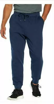 Orvis Men's Luxe Fleece Jogger Lounge Pants(dress Blue Xl)nwt • $34.27