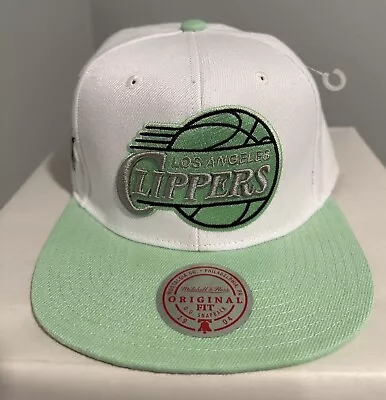 Mitchell & Ness Los Angeles Clippers 25 Seasons In LA Snapback Hat Brand New • $28.99