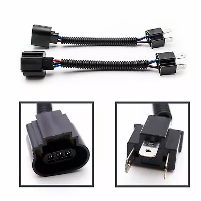 $8.99 • Buy H4 9003 To H13 Pigtail Headlight Conversion Harness Socket For Honda Hyundai